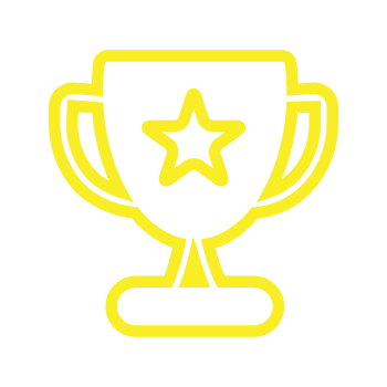 Claro-Employee-Shine-Awards-Perks-Icons-Bright-Yellow employee shine awards perks icon