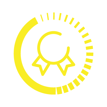 Claro-Employee-of-the-Month-Perks-Icons-Bright-Yellow Employee of the month icon