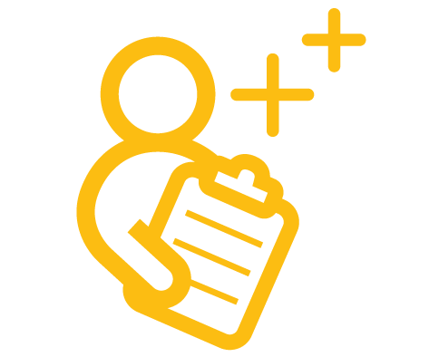 Claro company icon in yellow, version 2-2